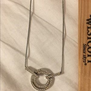 Swarovski crystal necklace.